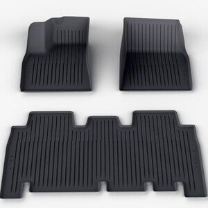 Tesla Model X 5 seater all weather floor mats